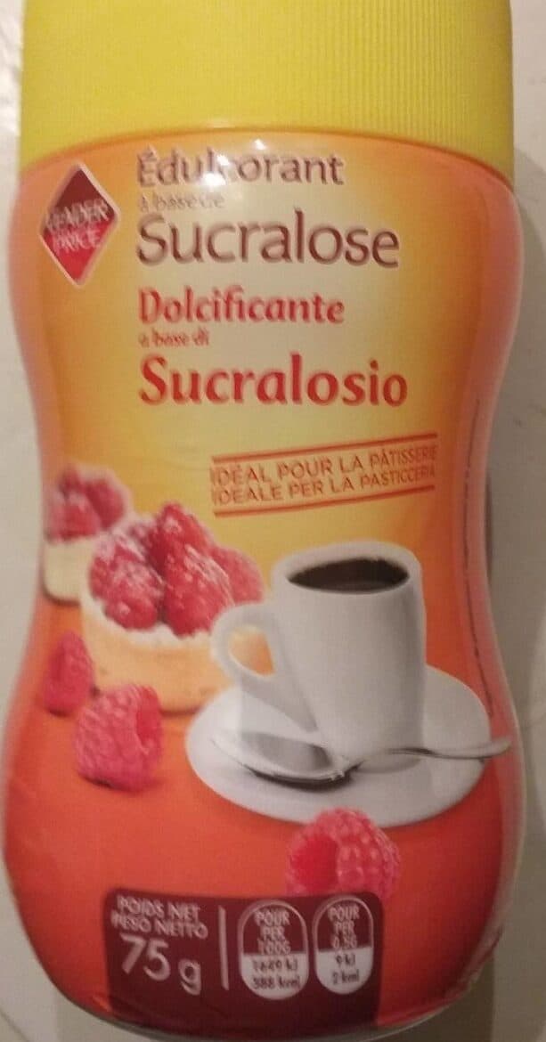 Leader Price Édulcorant à base de sucralose packshot