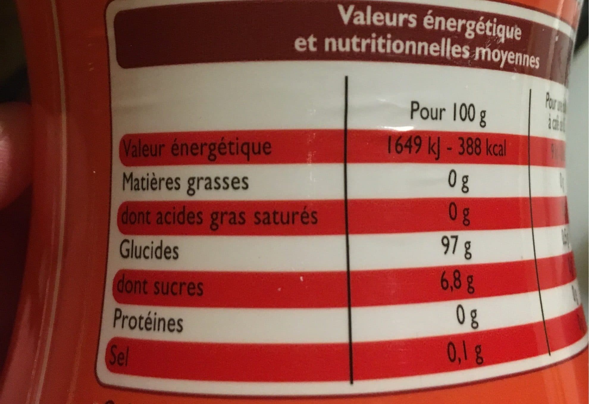 Leader Price Édulcorant à base de sucralose packshot