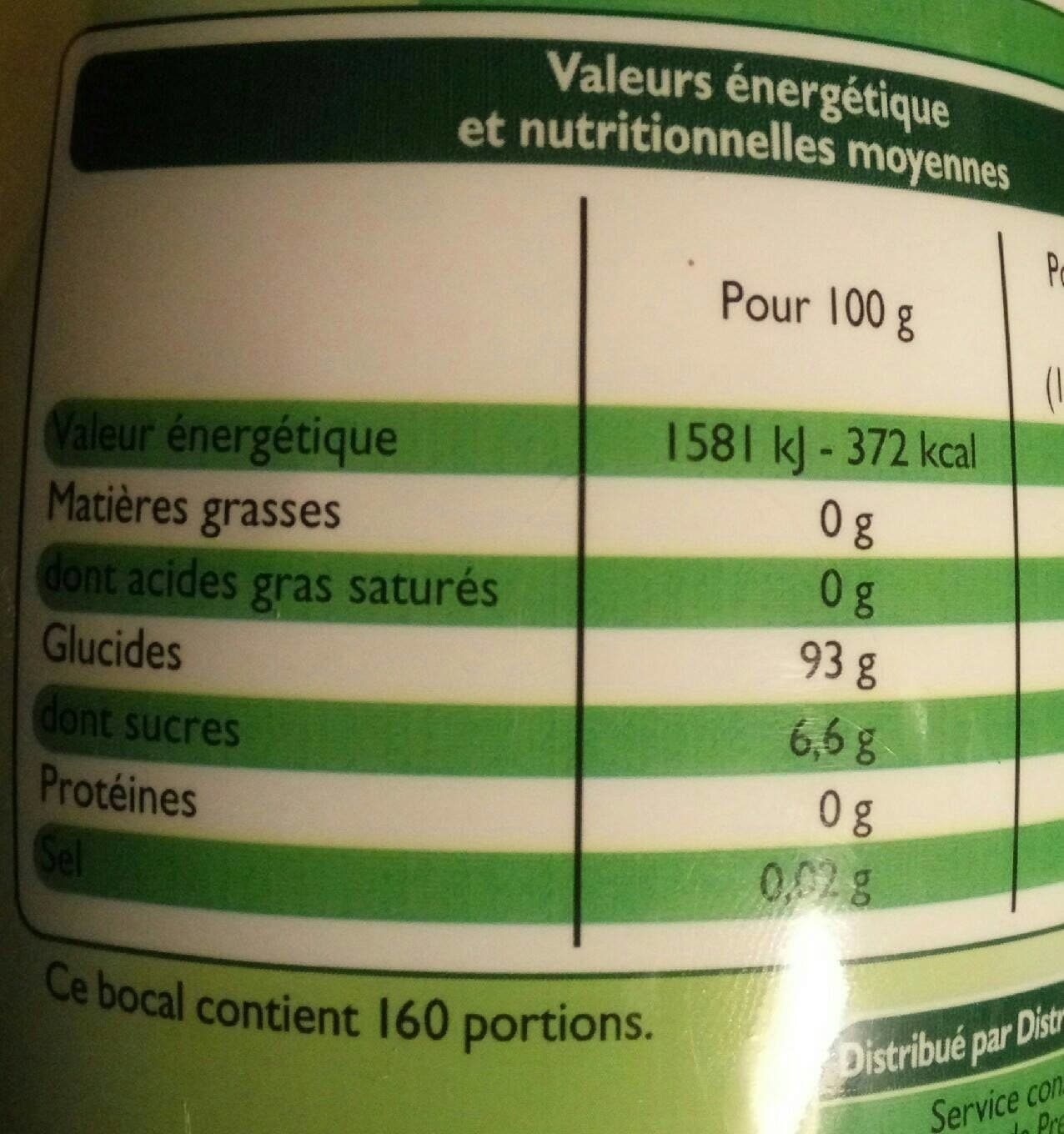 Leader Price édulcorant de table à base d'extraits de stevia packshot