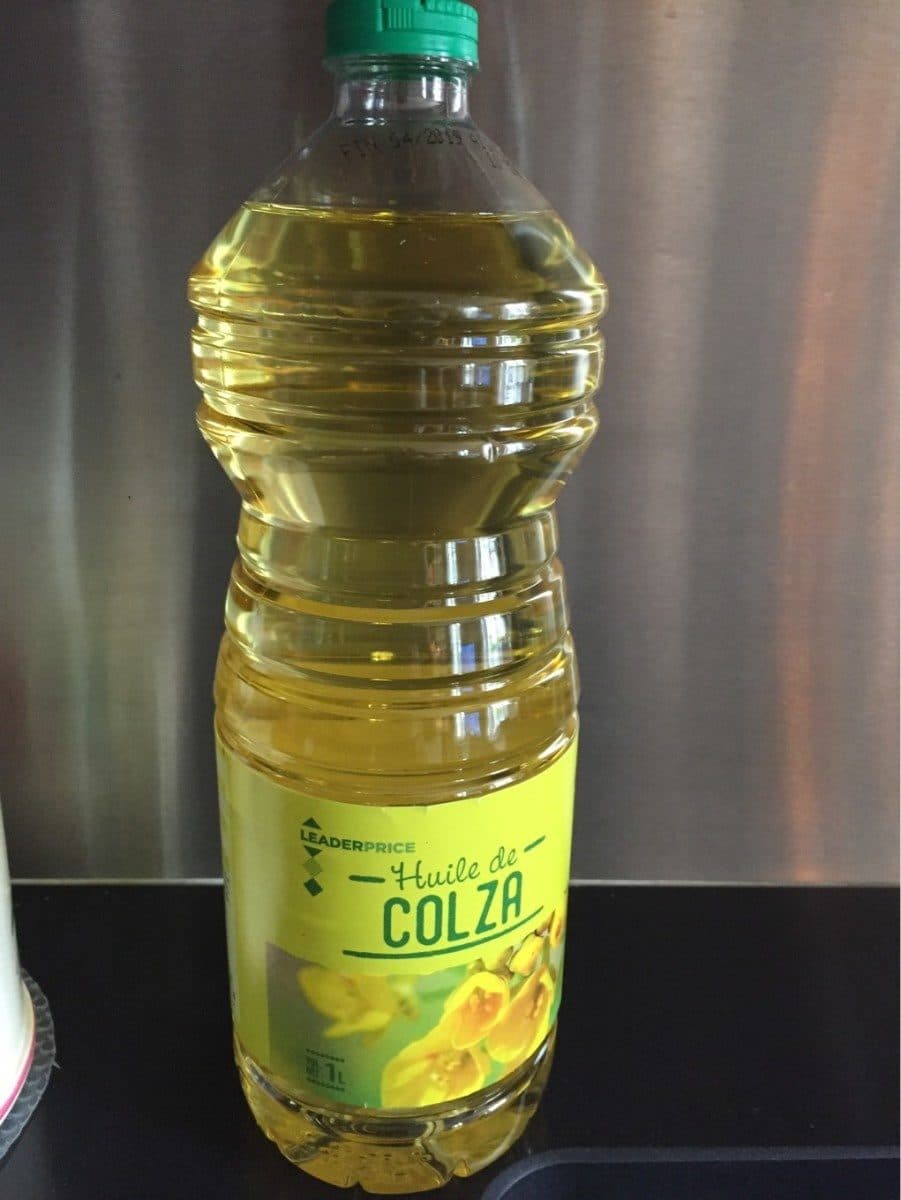 Leader Price Huile de Colza packshot