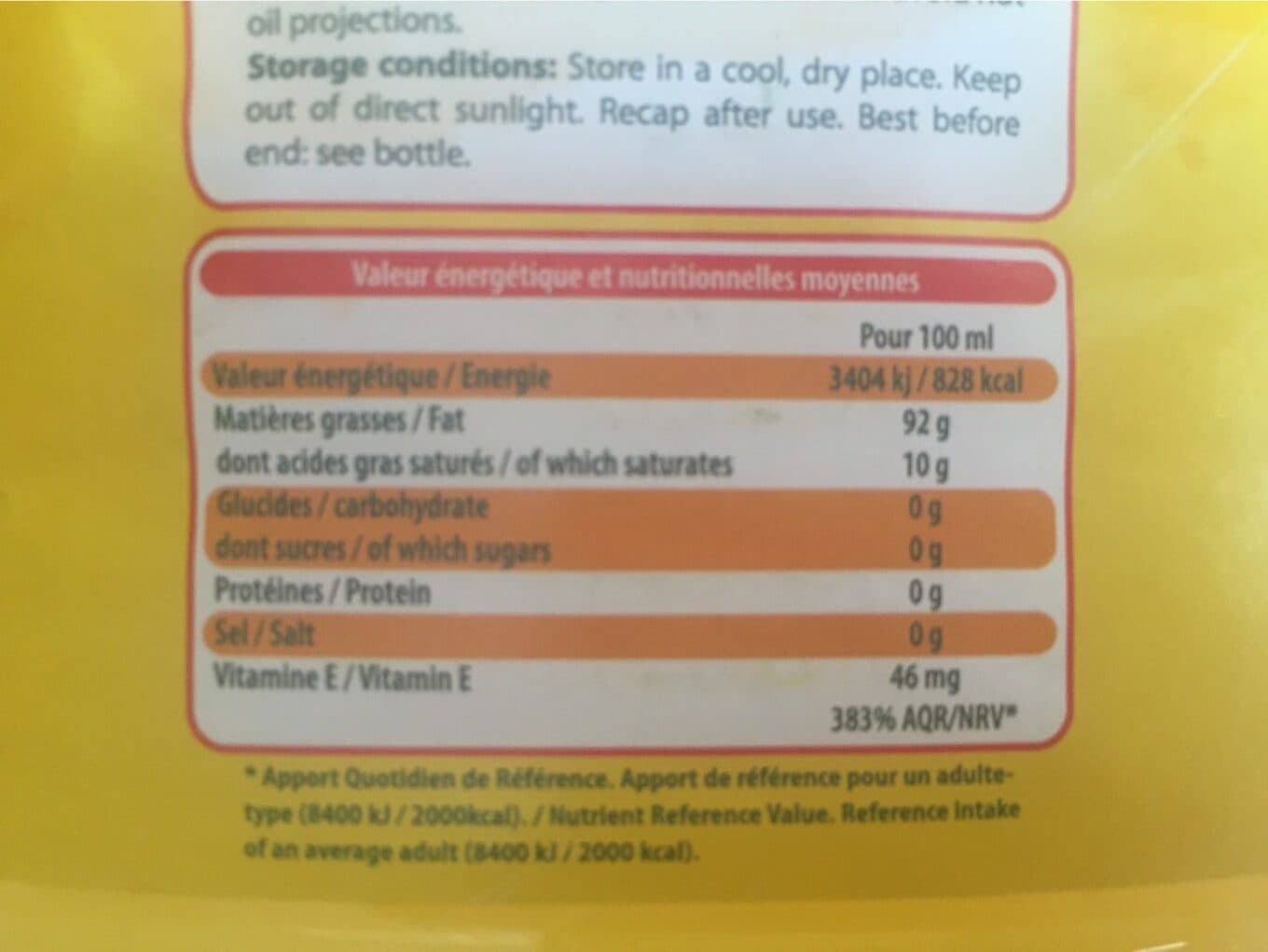 Leader Price Huile de tournesol packshot