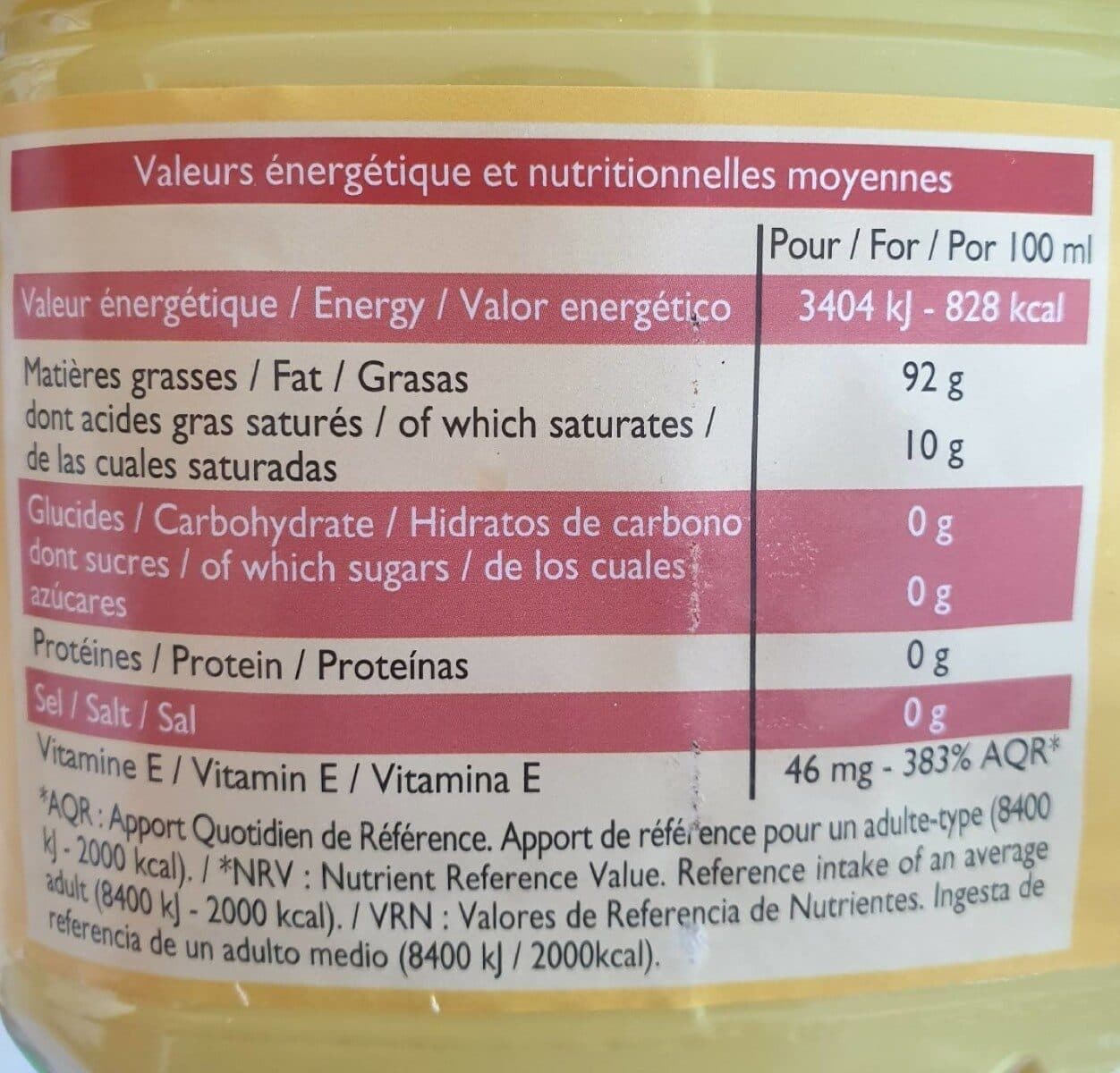Leader Price Huile de tournesol packshot