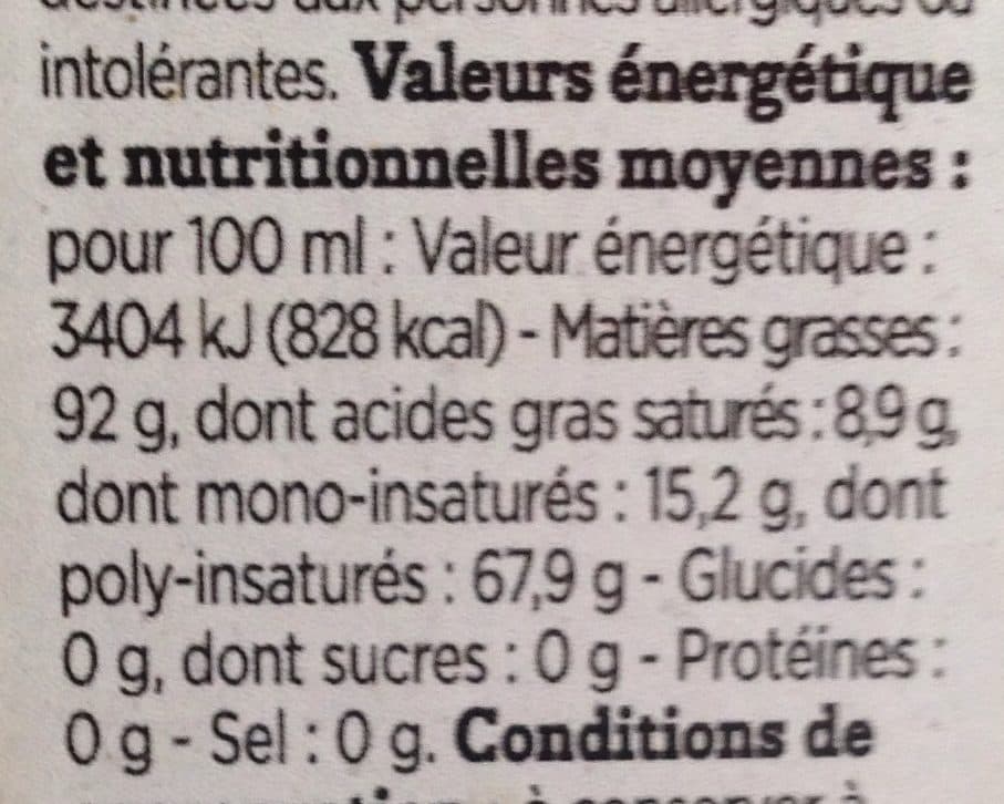 Franprix Huile de noix packshot