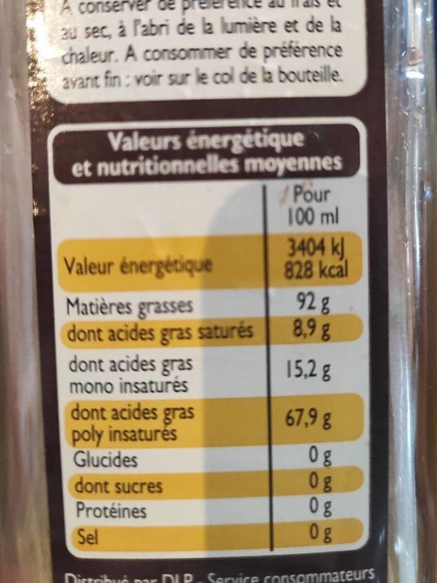 Leader Price Huile de noix packshot