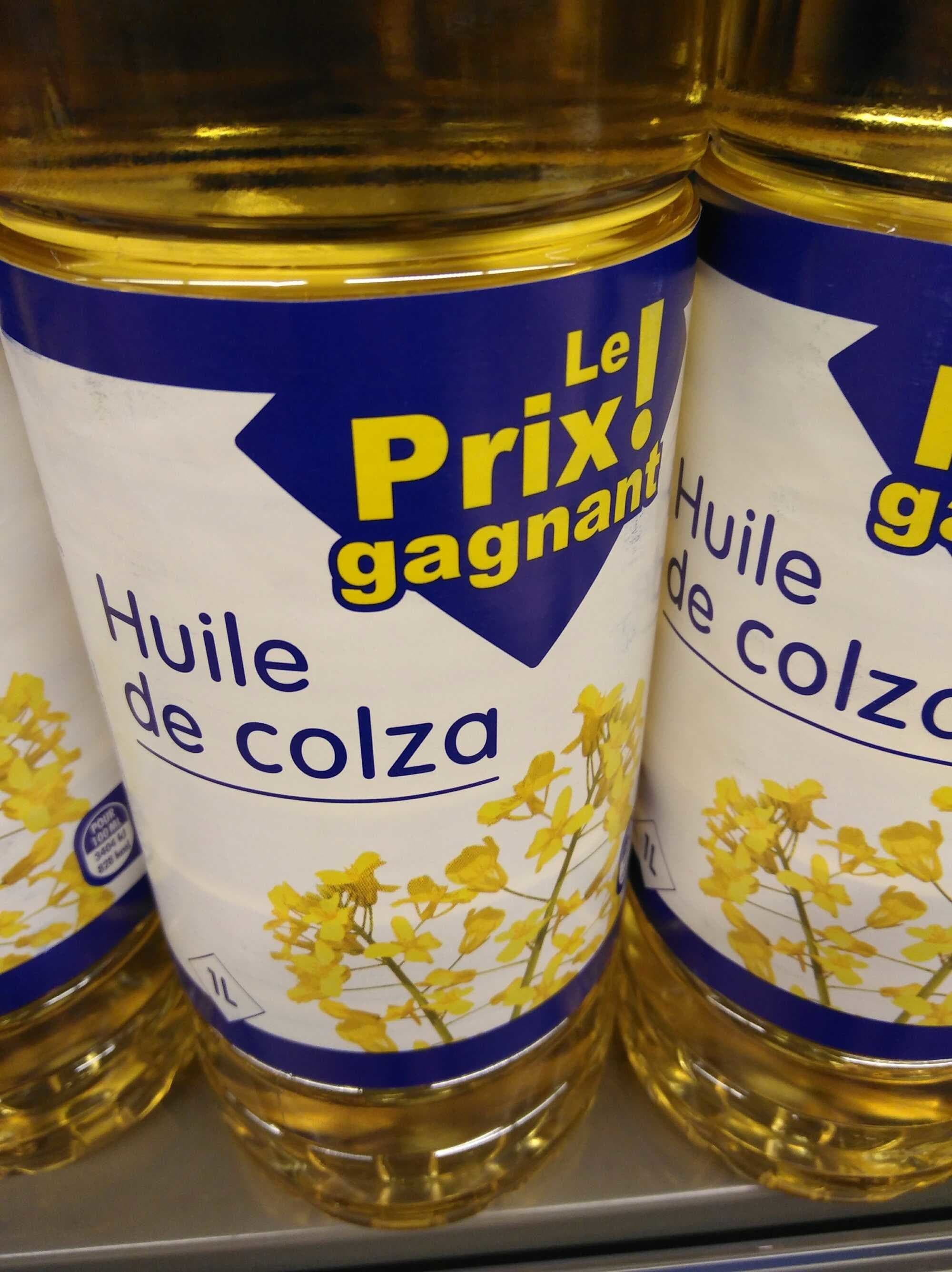 Le prix gagnant Huile De Colza packshot