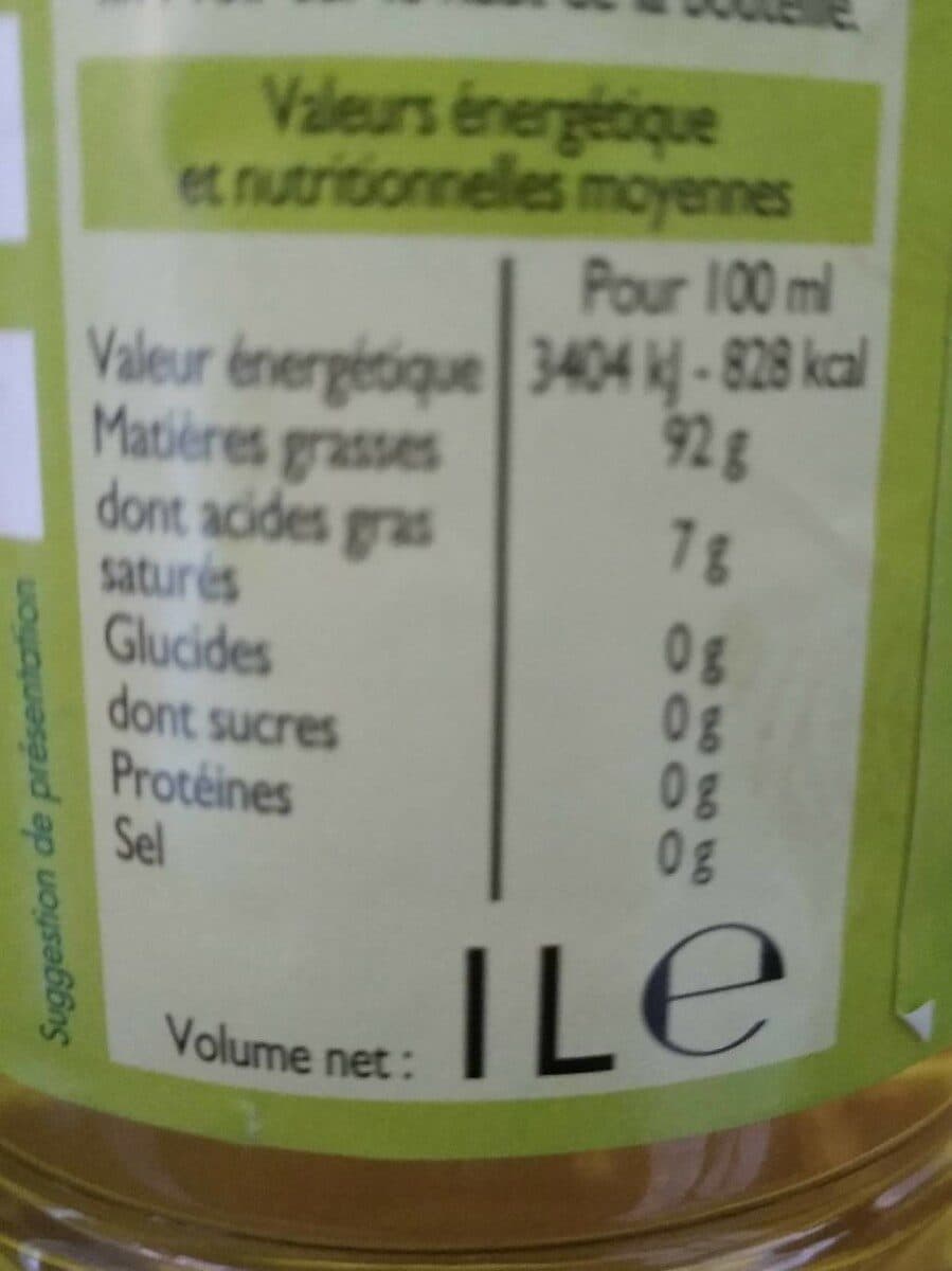 Leader Price Huile de colza packshot