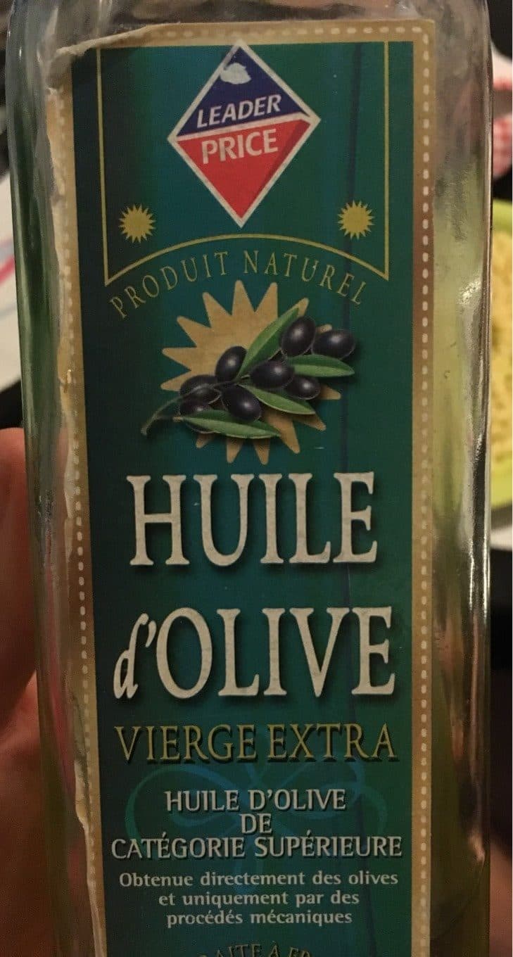 Leader Price Huile d olive packshot