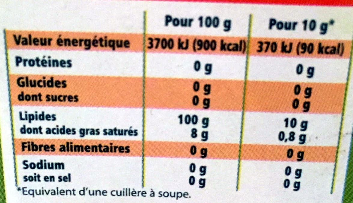 Leader Price Huile de colza vierge bio packshot