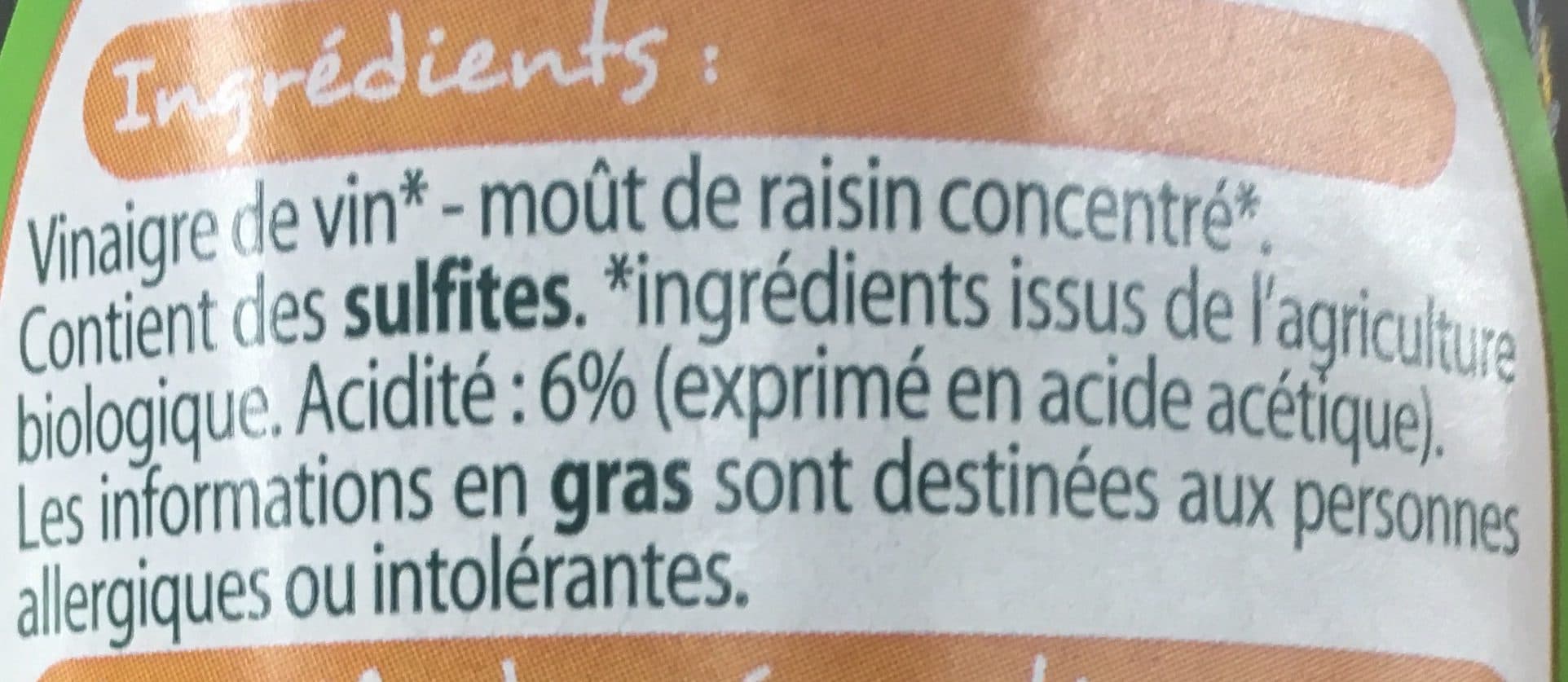 Leader Price Vinaigre Balsamique de Modène packshot