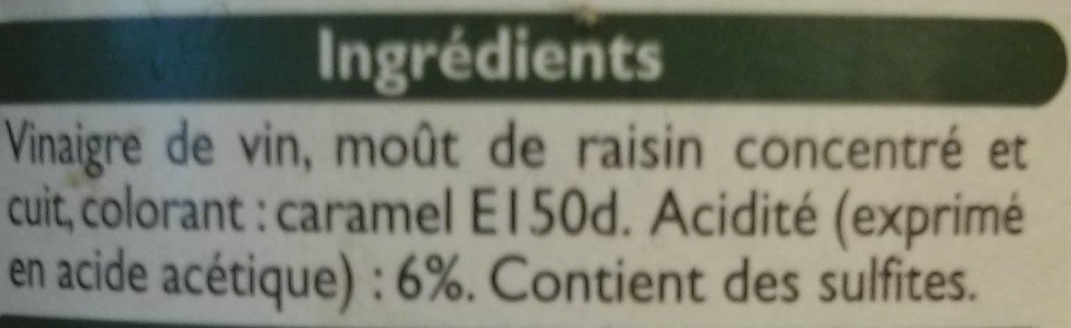 Leader Price Vinaigre Balsamique de Modène packshot
