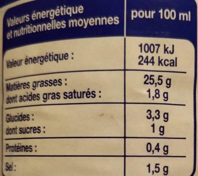 Le Prix Gagnant ! Vinaigrette Allégée packshot