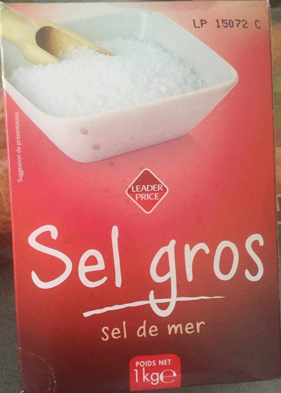 Leader Price Sel De Mer LP Gros packshot