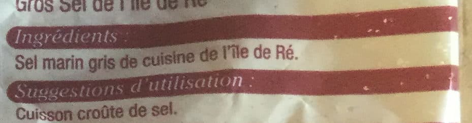 Leader Price Gros sel de l’Ile de Ré packshot