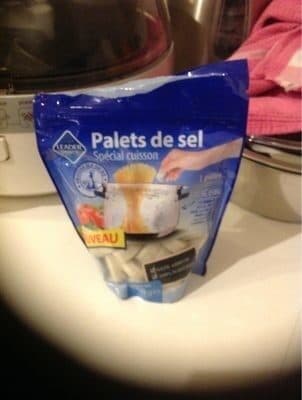 Leader Price Palets de sel special cuisson packshot