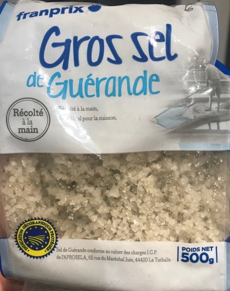 Franprix Gros sel de Guérande packshot