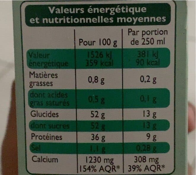 Leader Price Lait écrémé en poudre packshot