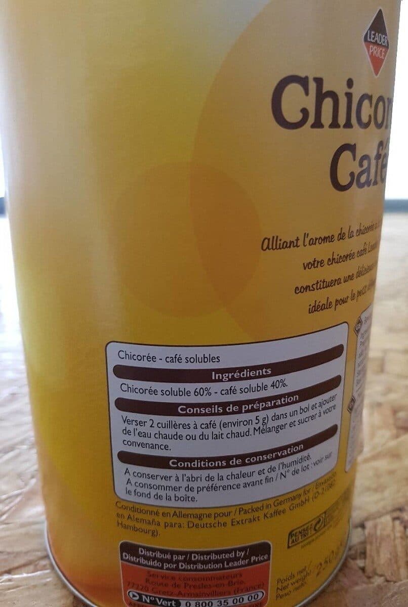 Leader Price Chicorée café packshot