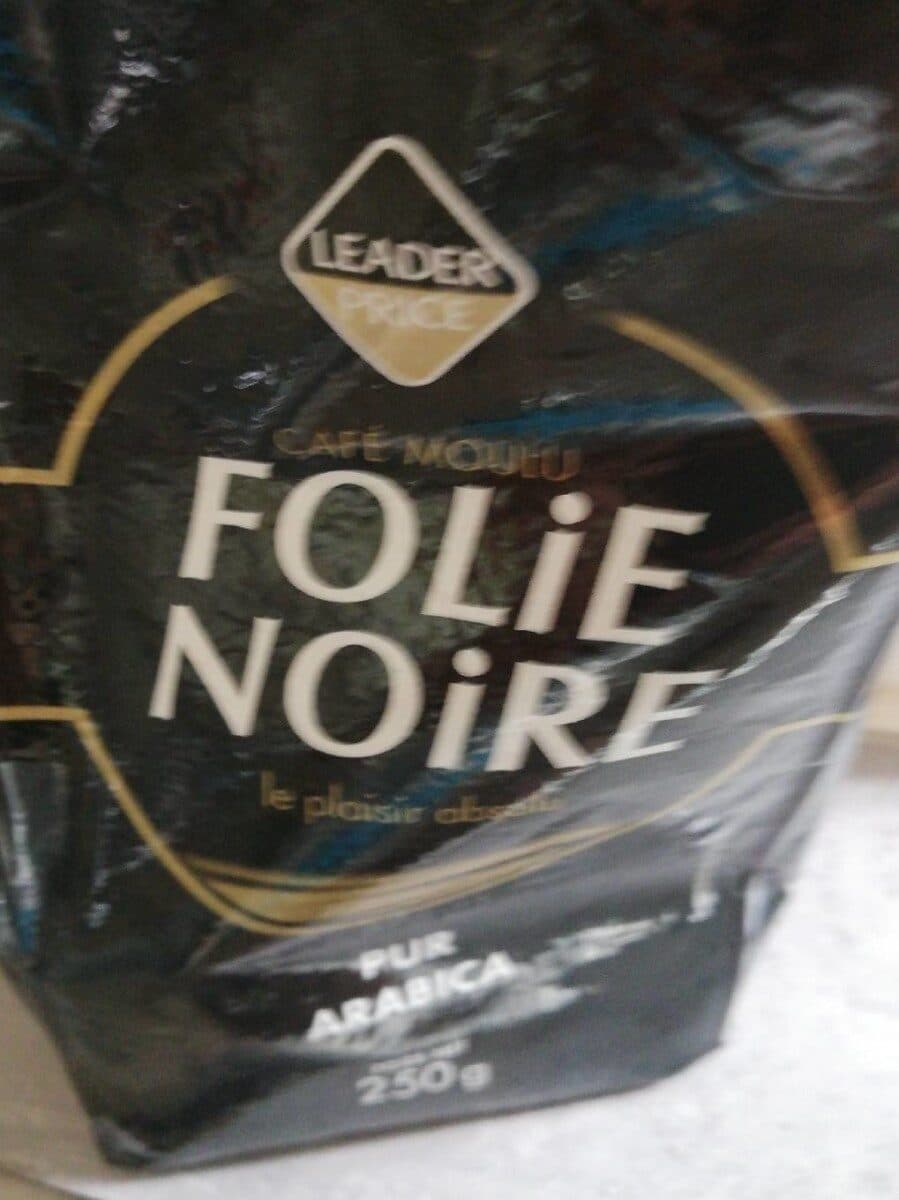 Leader Price Folie Noire pur arabica packshot