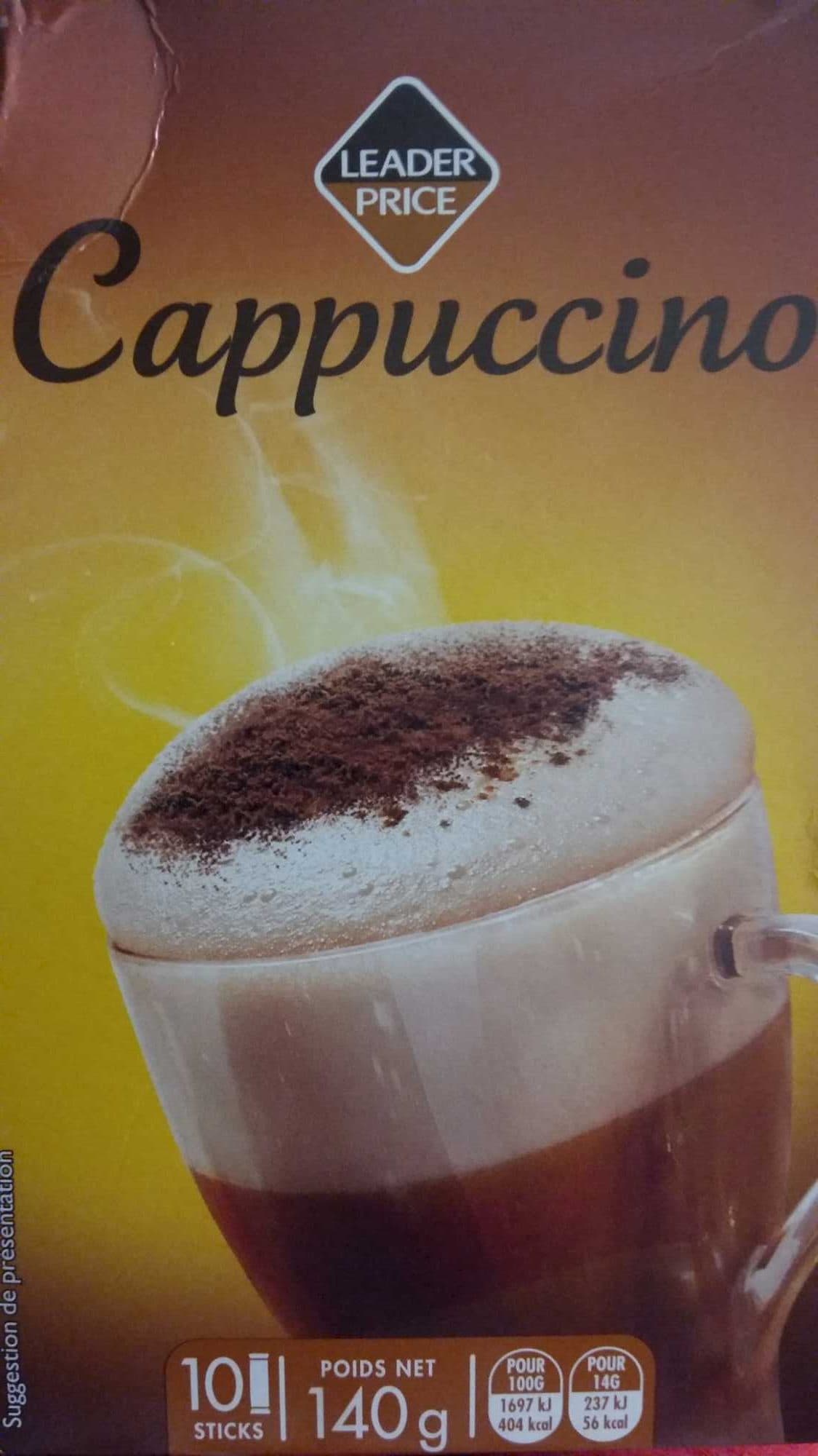 Leader Price Cappuccino packshot