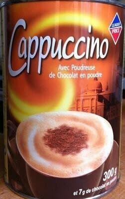 Leader Price Cappucino avec Poudreuse de Chocolat en Poudre packshot