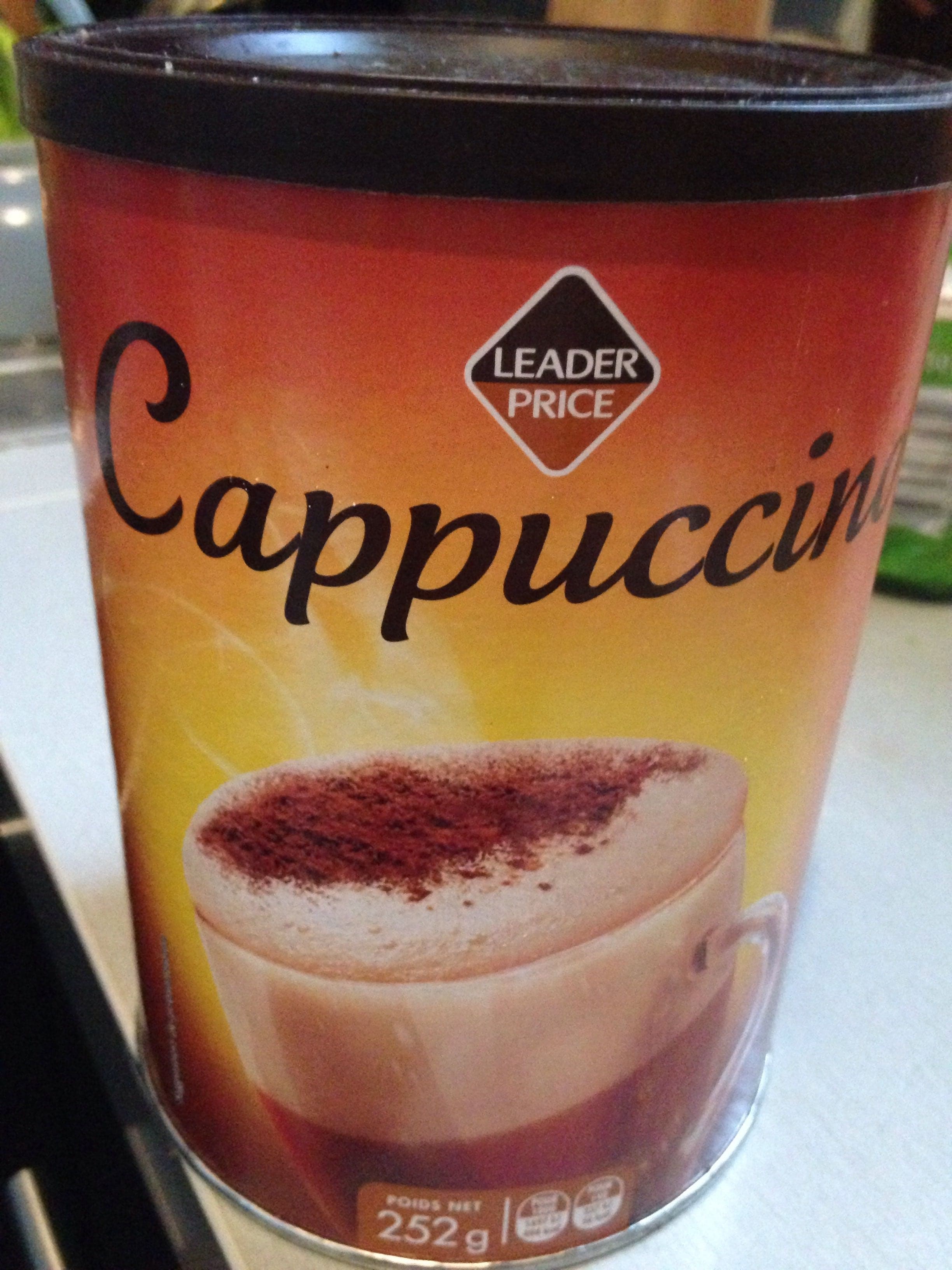 Leader Price Cappuccino packshot