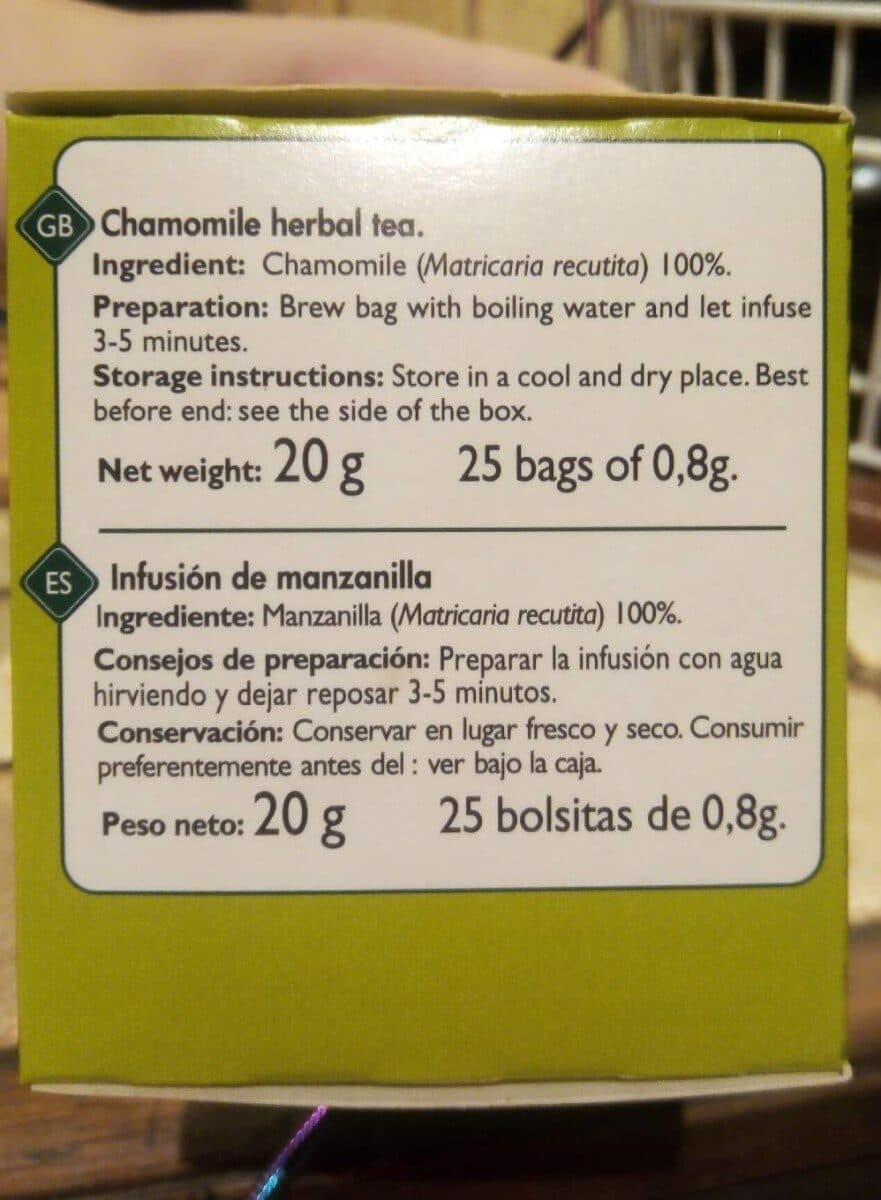 Leader Price Infusion Camomille packshot