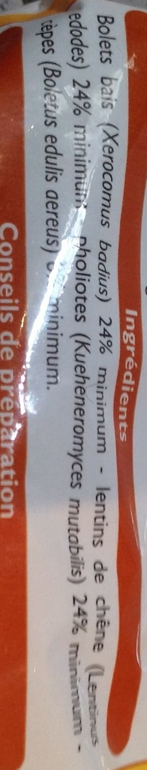 Leader Price Mélange de Champignons packshot