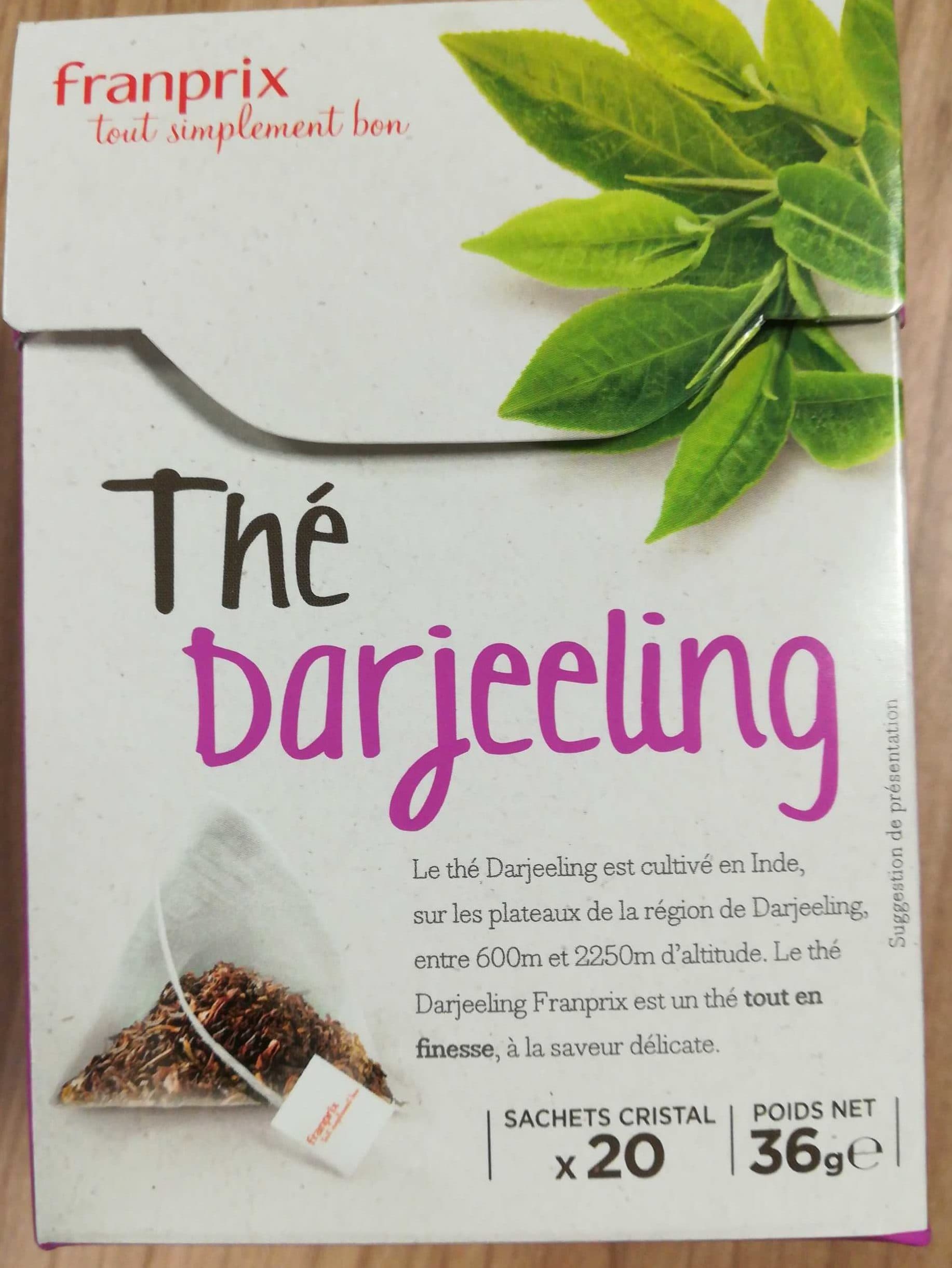 Franprix Thé Darjeeling packshot