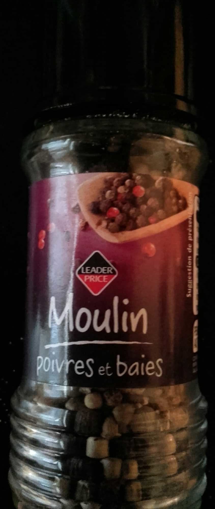 Leader Price Moulin Poivres et Baies packshot