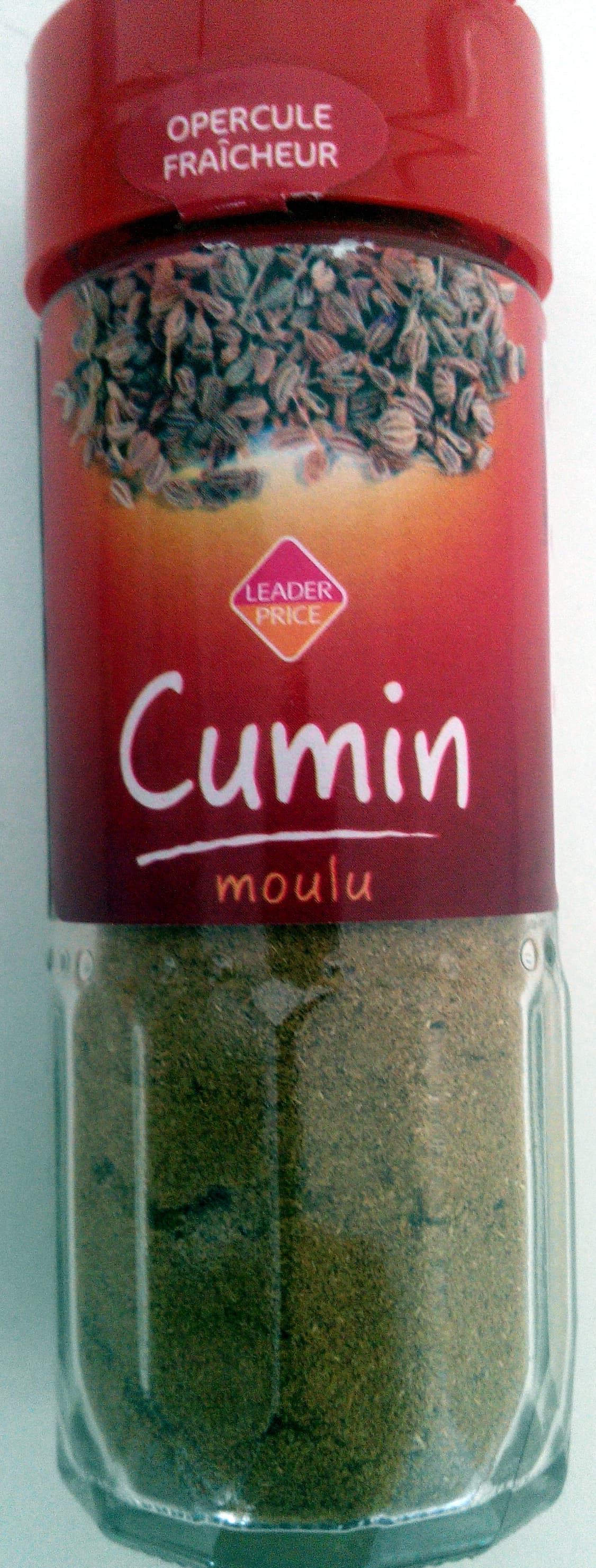 Leader Price Cumin moulu packshot