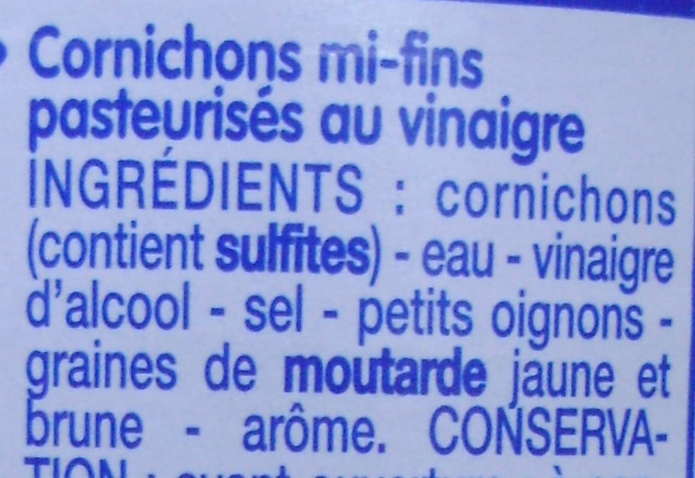 DLP (Distribution Leader Price) Cornichons au vinaigre packshot