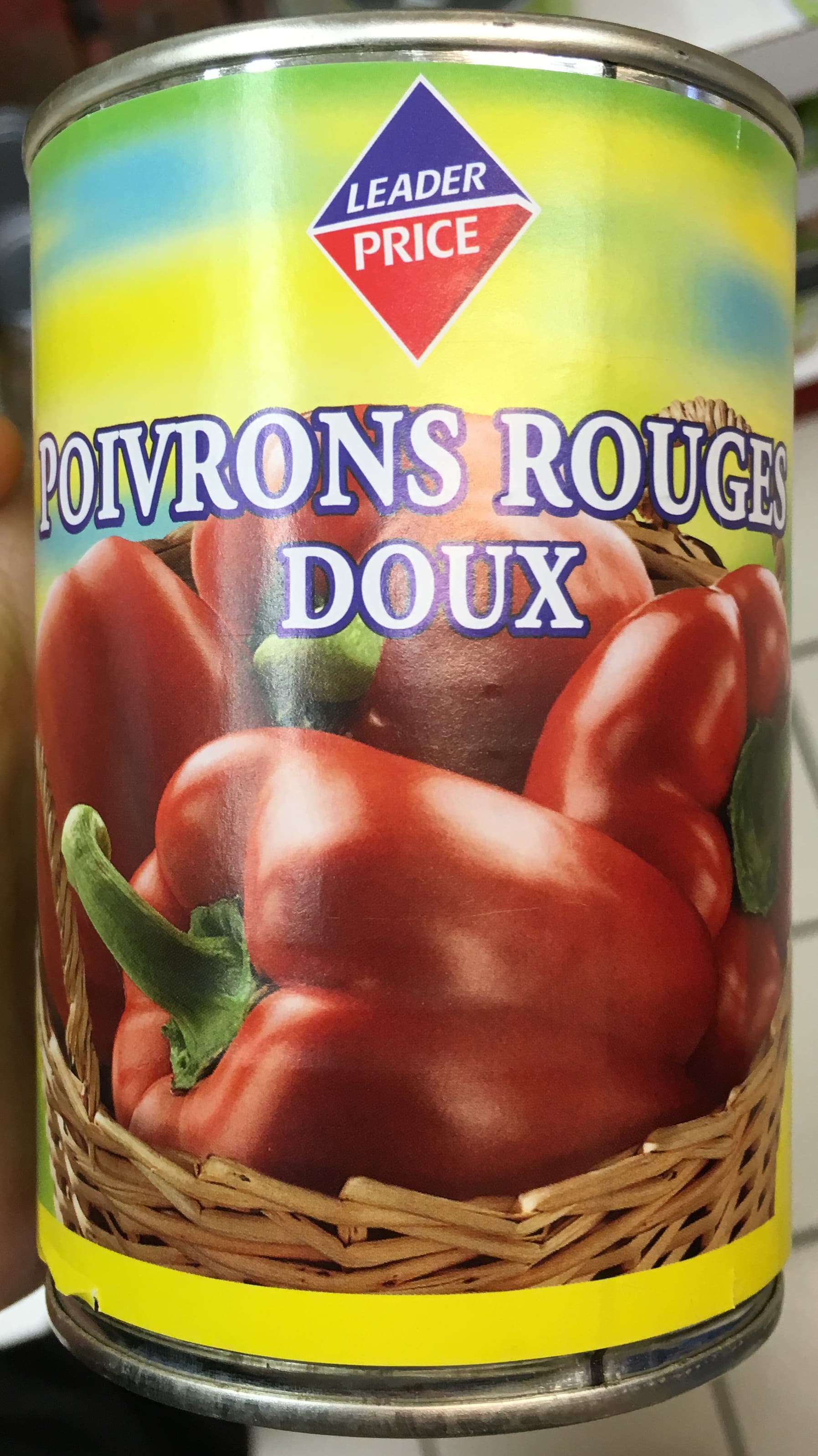 Leader Price Poivrons Rouges Doux packshot