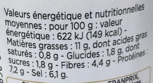 Franprix moutarde de dijon forte packshot