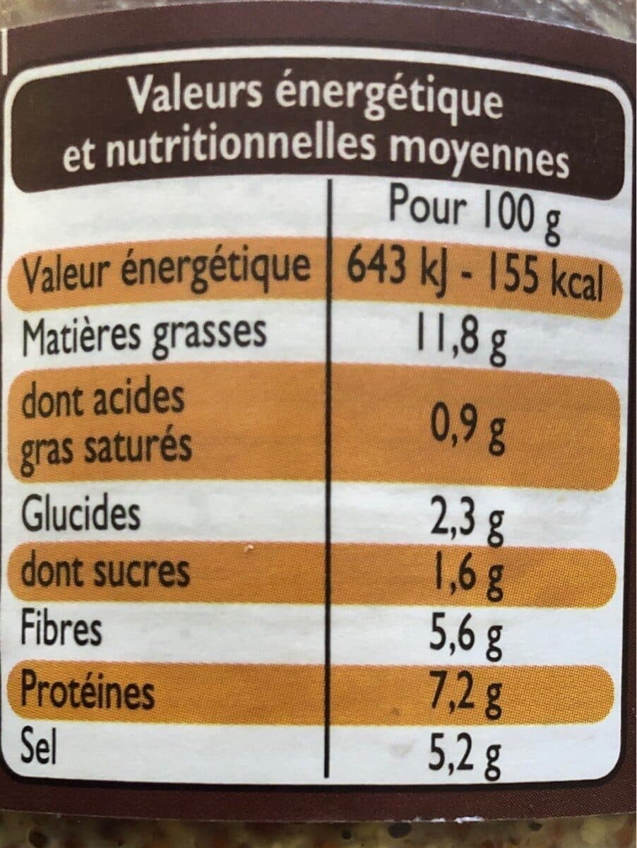 Leader Price Moutarde à l'Ancienne packshot