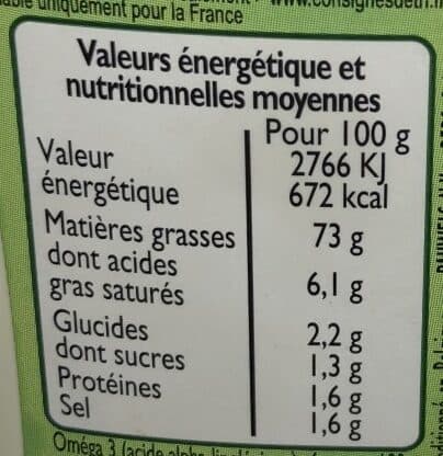 Leader Price Mayonnaise a la moutarde de dijon packshot