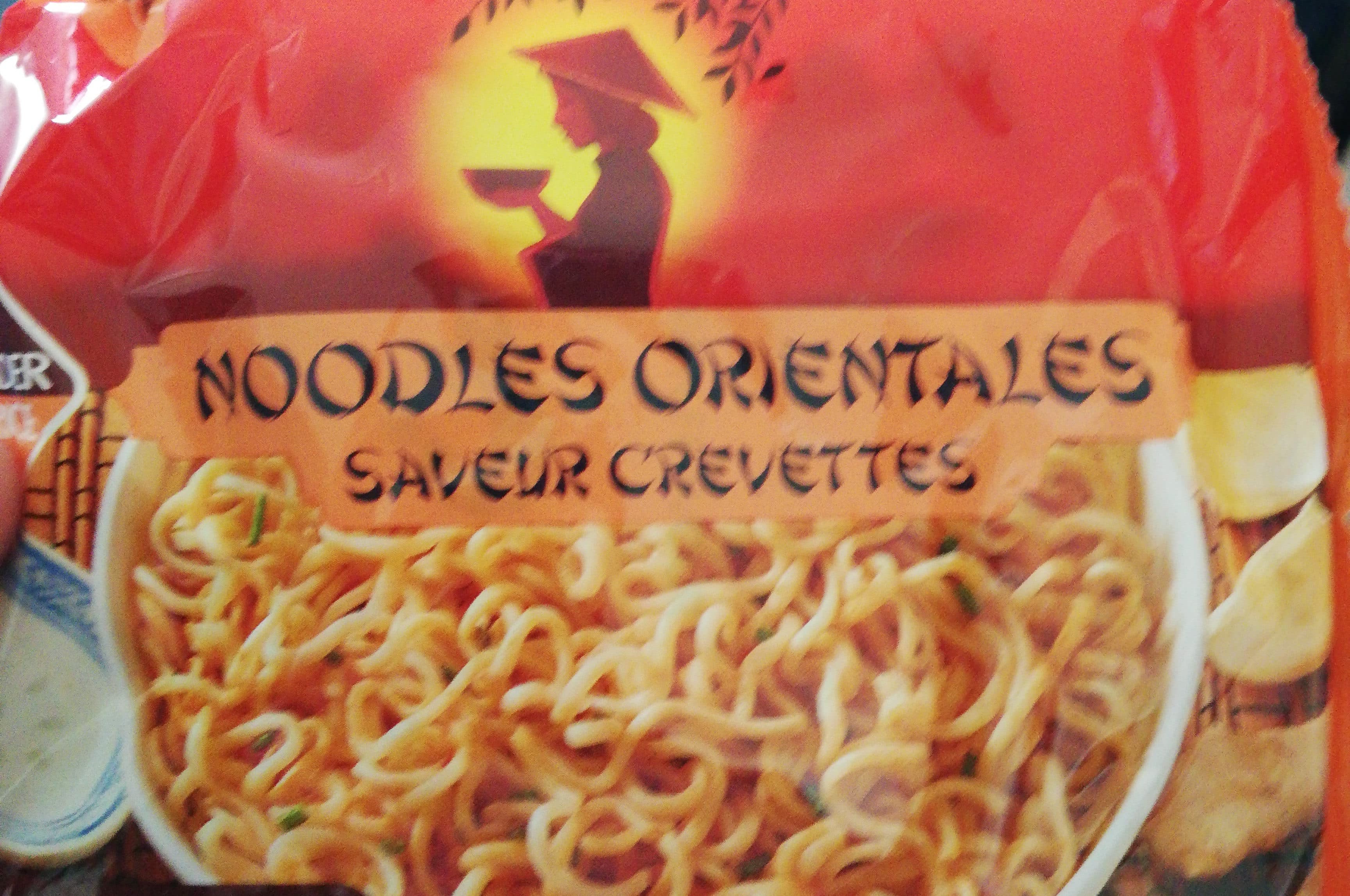 Leader Price Noodles Orientales Saveurs Crevette packshot