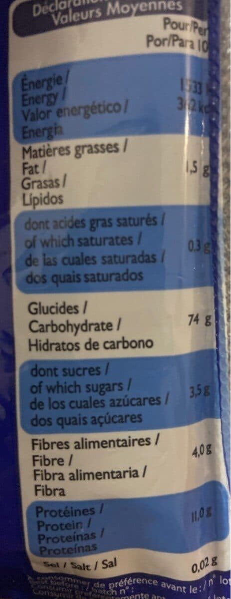 Open Food Facts Spaghettï. Cuisson. Rapide packshot