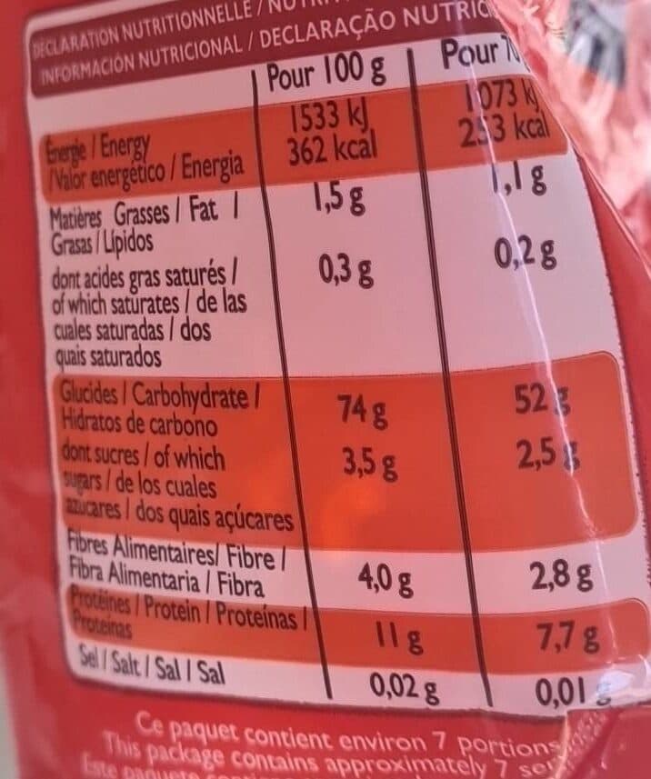 Leader Price Coquillettes packshot