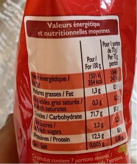 Leader Price Fusilli packshot