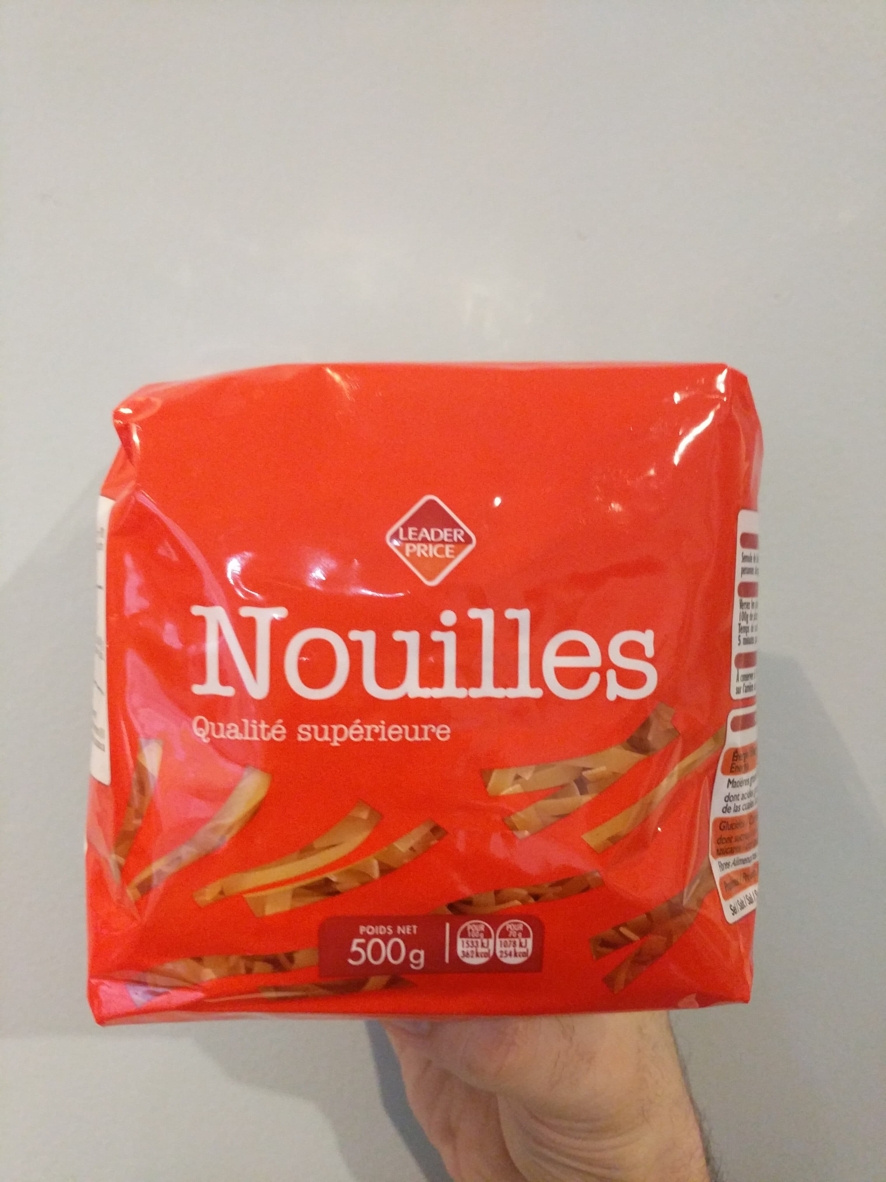 Leader Price Nouilles packshot