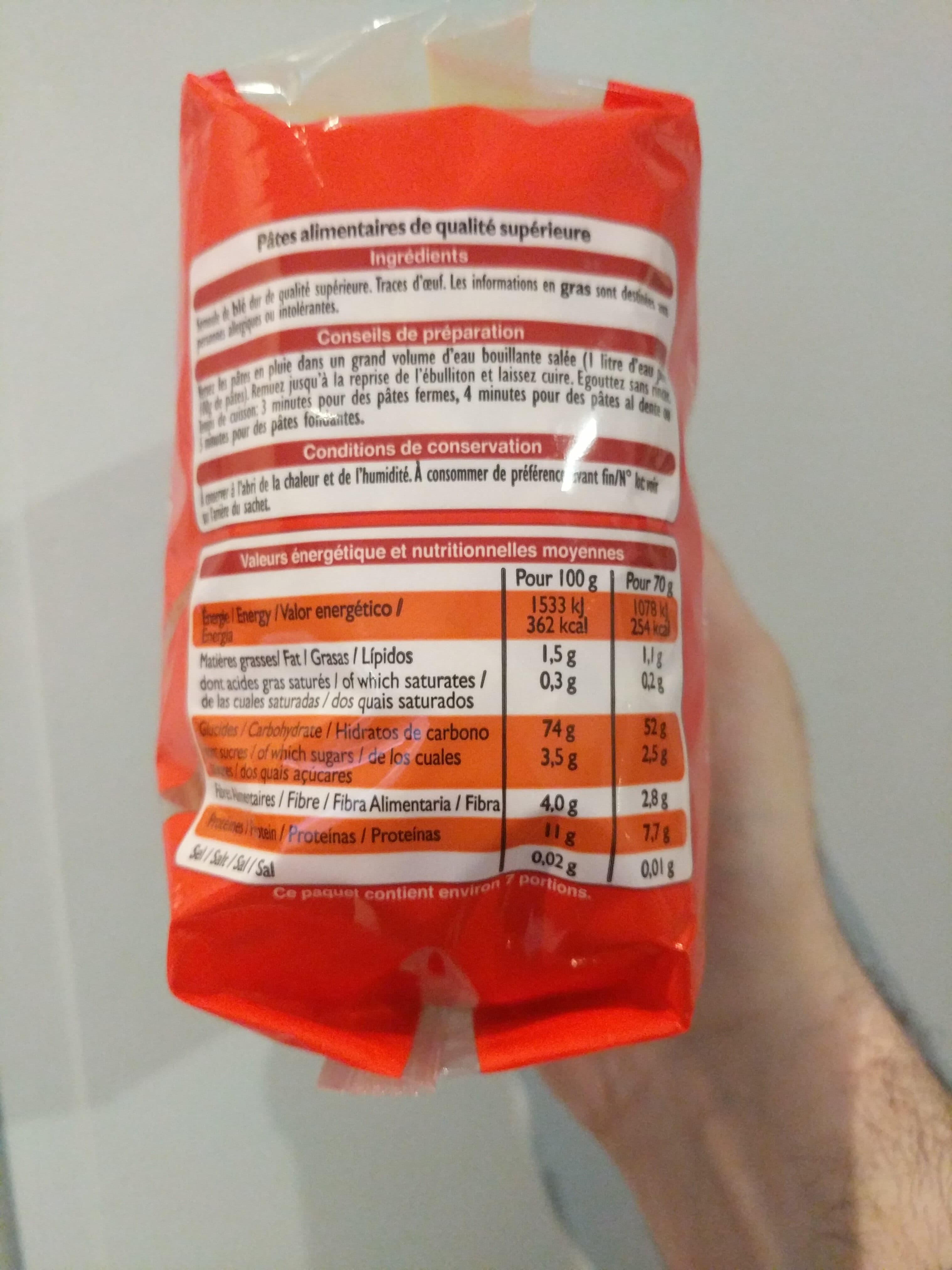 Leader Price Nouilles packshot