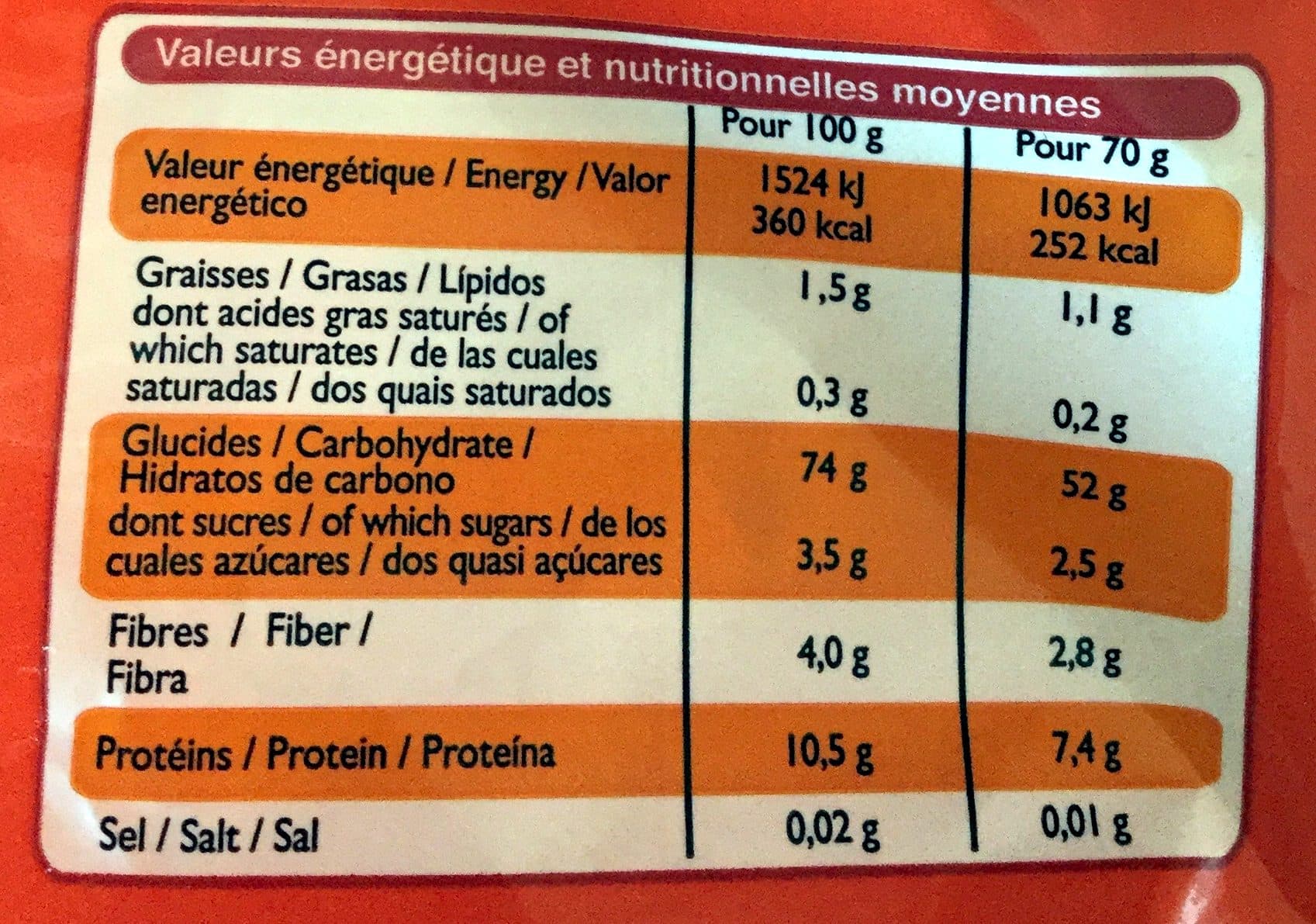 Leader Price Penne - Semoule de blés durs sélectionnés packshot