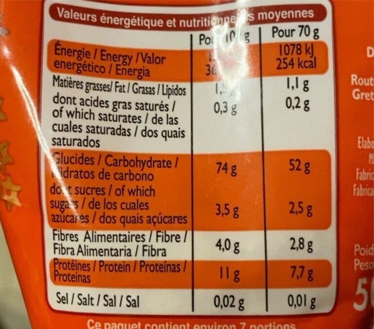 Leader Price Étoiles packshot
