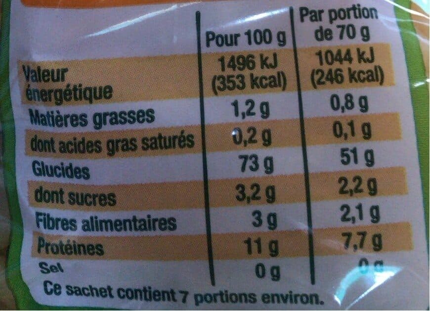 Leader Price Bio coquillettes packshot