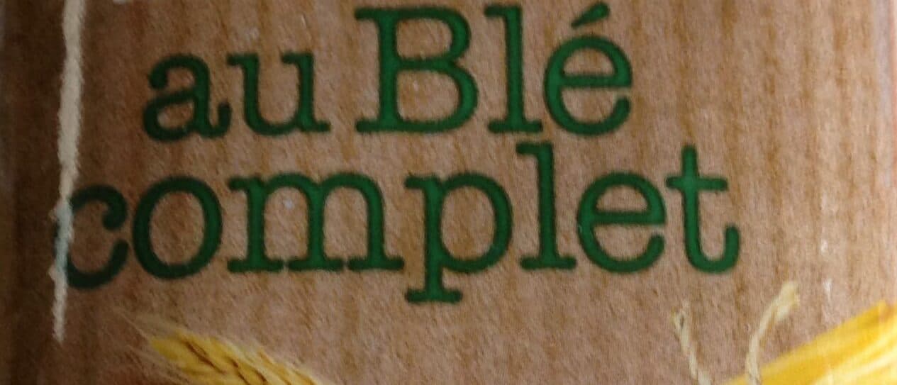 Leader Price Spaghetti au blé complet packshot