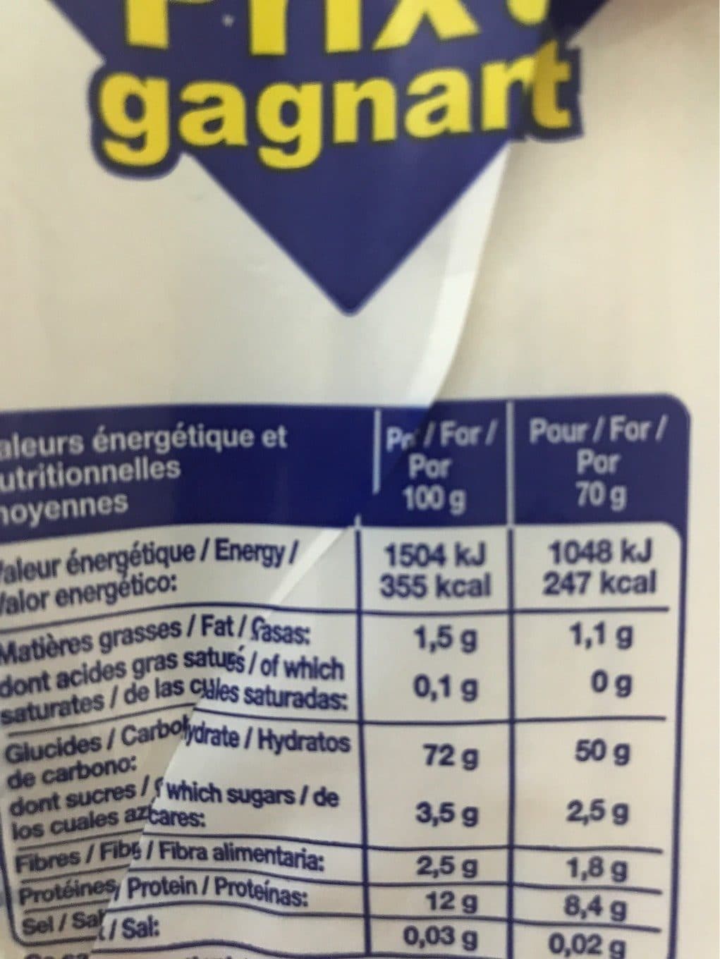 Le prix gagnant Spagetti Le Prix Gagnant - 1KG packshot