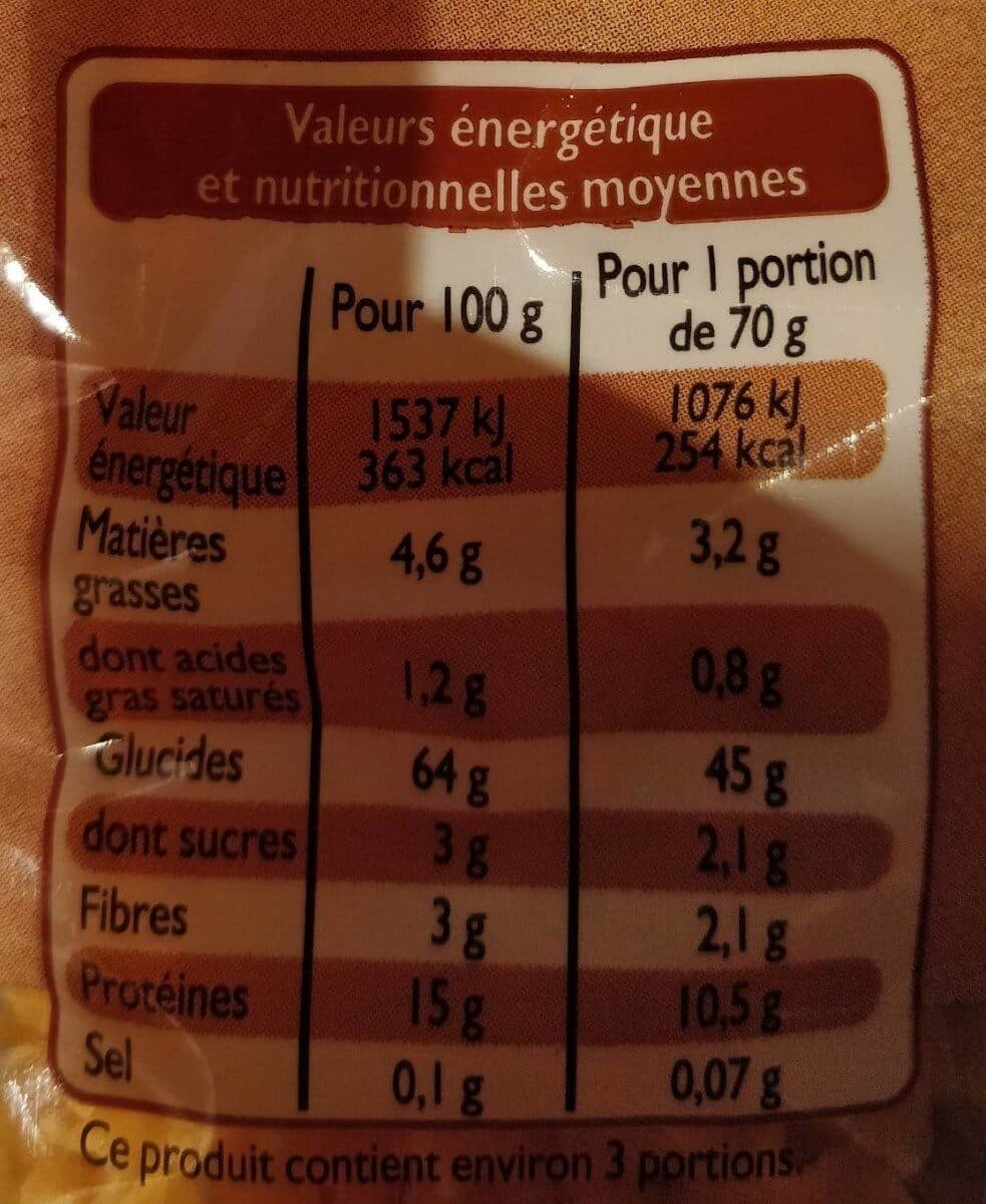 Leader Price Pâtes aux œufs lasagnettes packshot