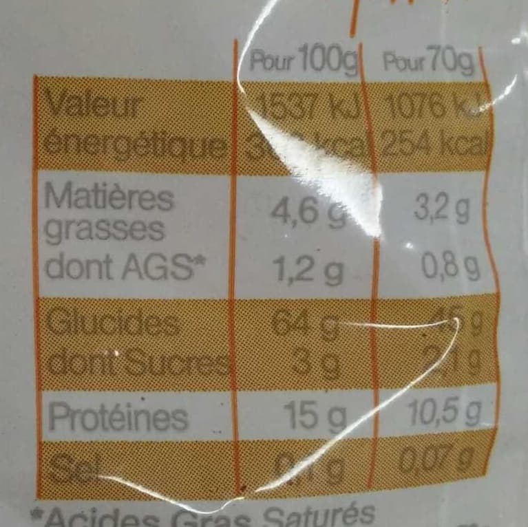 Marché Franprix Lasagnettes packshot