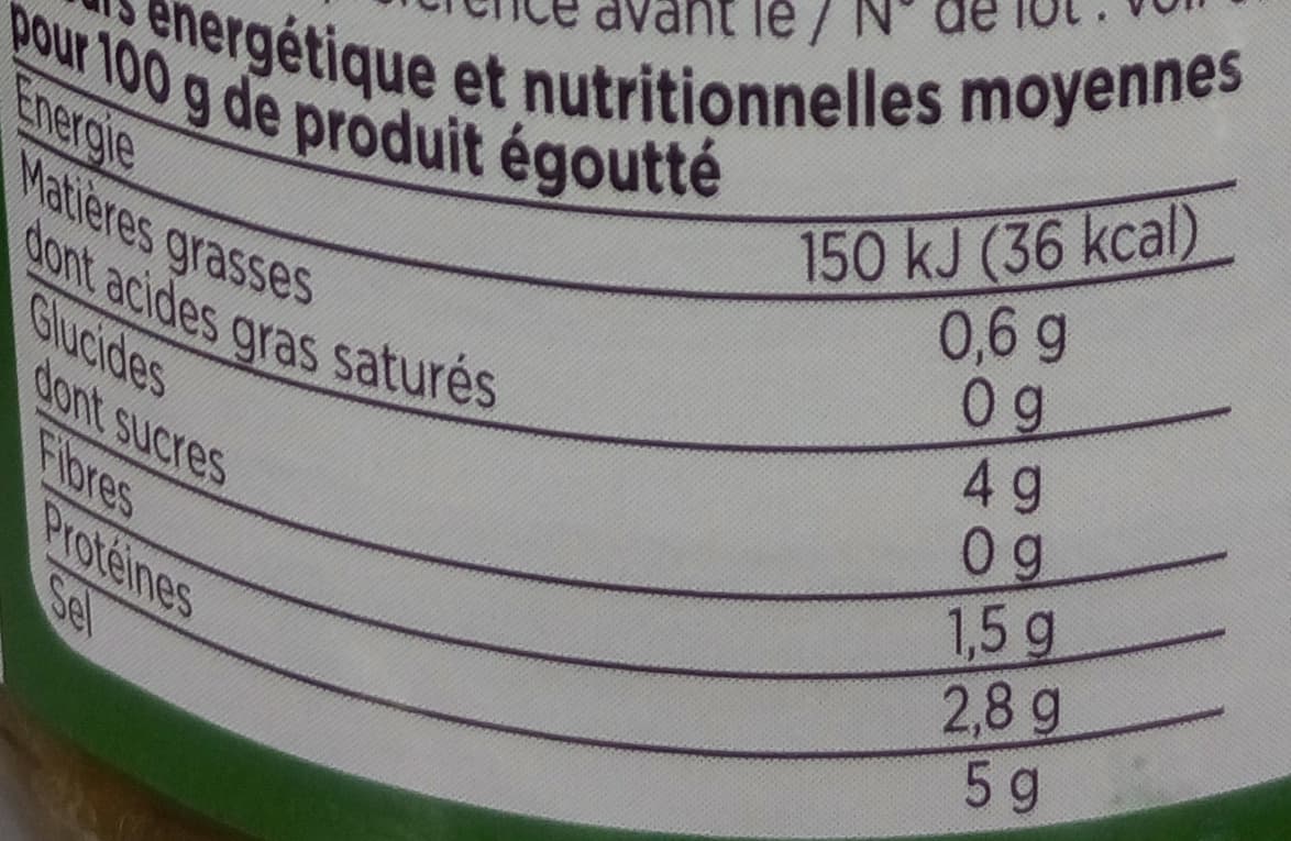 Franprix capre capucine au vinaigre packshot