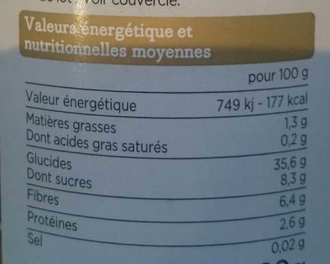 Franprix Marrons entiers packshot